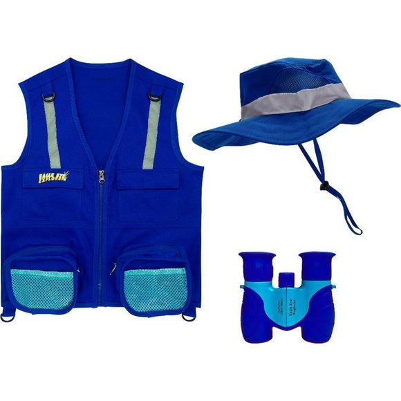 Combination Set: Cargo Vest for Kids with Reflecti